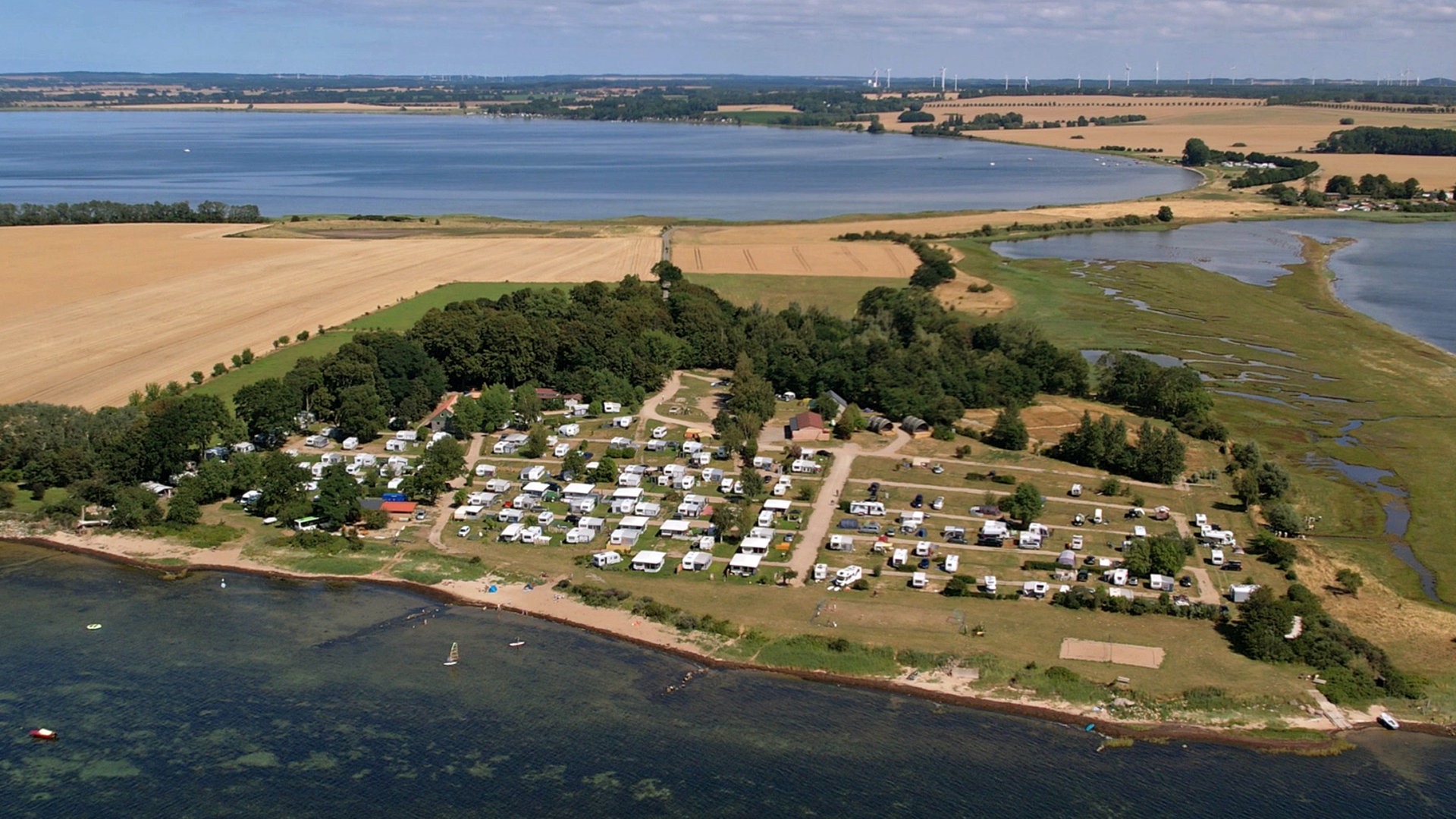 Camping am Salzhaff